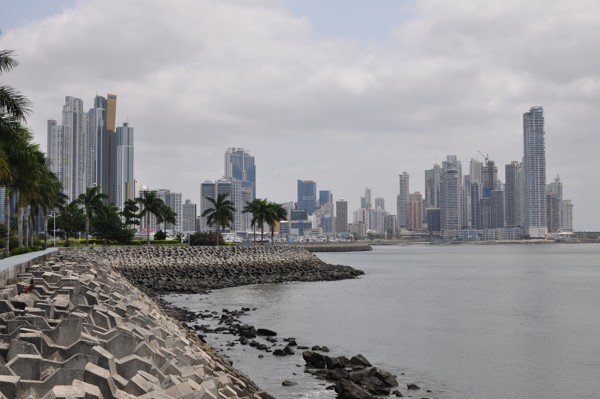 Modernější část Panama City