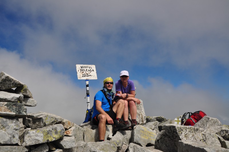Vf Peleaga 2509 m n. m.